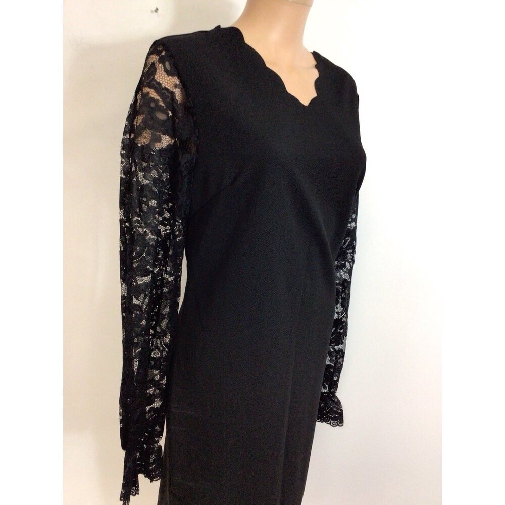 Emery Rose Black Lace Dress Womens XL NEW - Picture 8 of 11